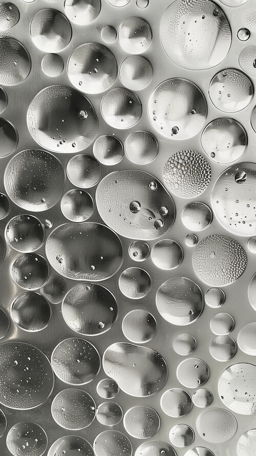 abstract-monochromatic-pattern-of-water-droplets-and-bubbles