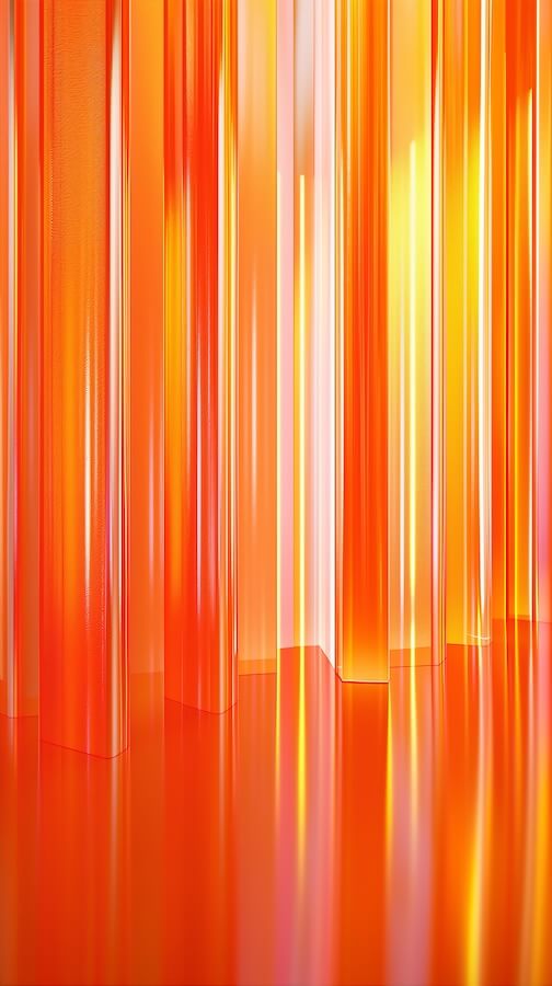 abstract-orange-background-with-vertical-lines-of-light