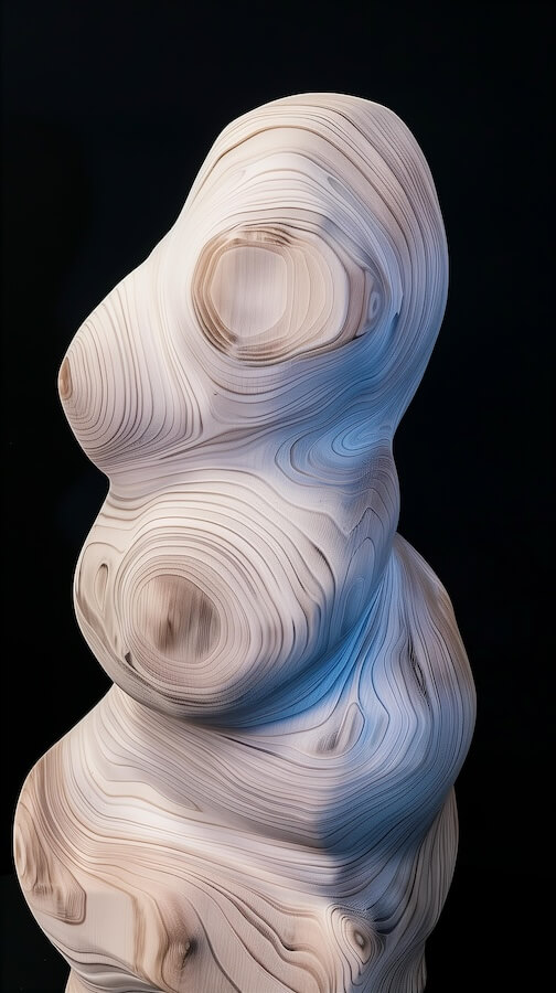 abstract-sculpture-of-a-womans-body-made-of-light-wood