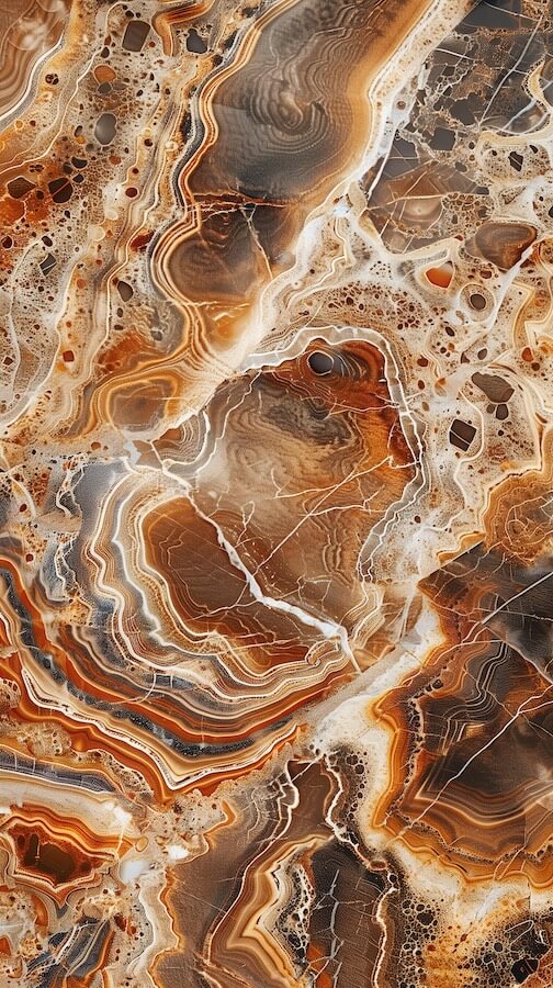 close-up-of-a-stunning-intricate-brown-and-grey-agate-surface