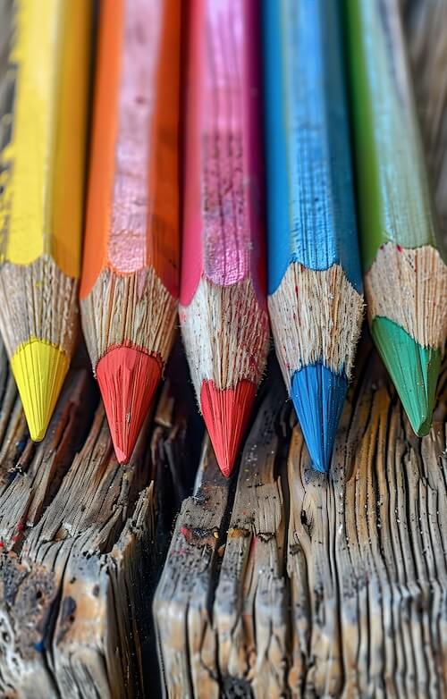 closeup-of-the-pointy-ends-and-vibrant-colors-on-each-crayon