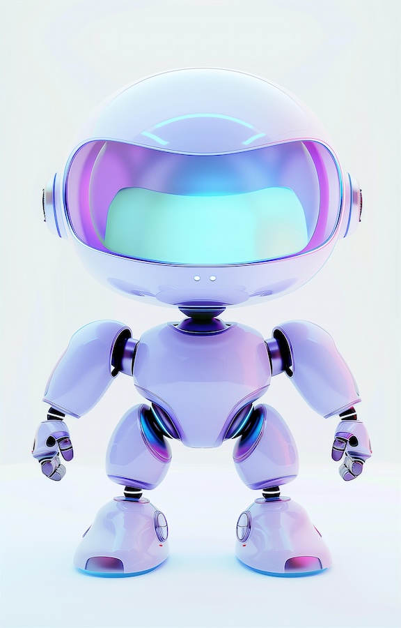 cute-robot-on-a-white-background-with-a-purple-and-blue-color