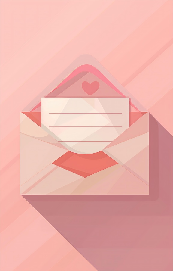 flat-vector-illustration-of-an-envelope-with-a-love-letter-inside