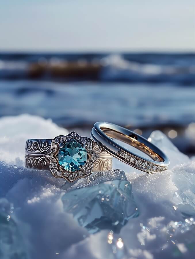 pair-of-exquisite-wedding-rings-with-intricate-designs