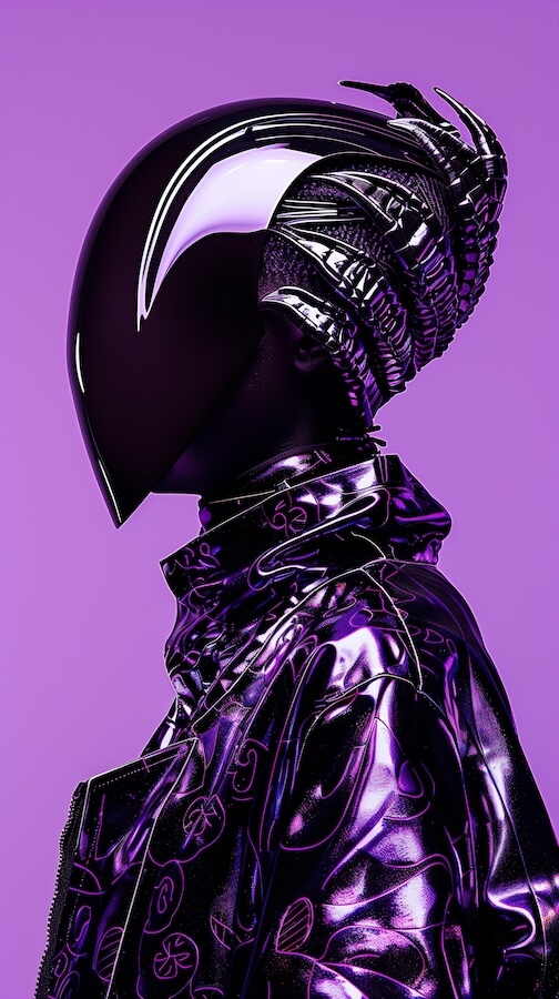 purple-alien-with-chrome-helmet-on-a-purple-background