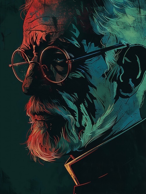 graffiti-poster-of-an-old-man-with-glasses-and-long-beard