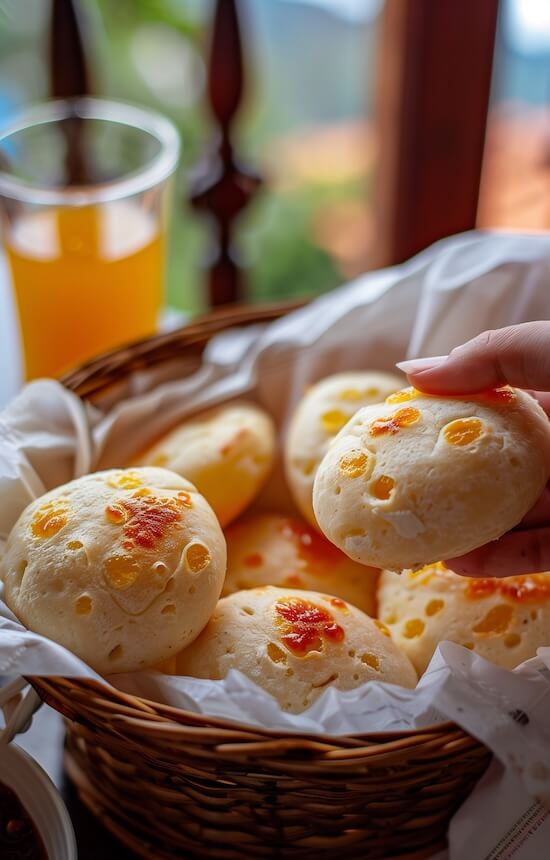 brazilian-cheese-buns-in-a-basket