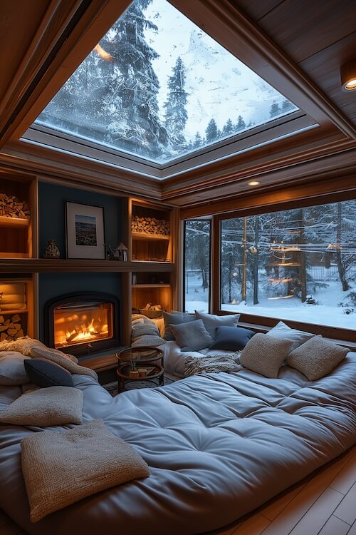 large-skylight-in-the-ceiling-of-an-alpine-cabin