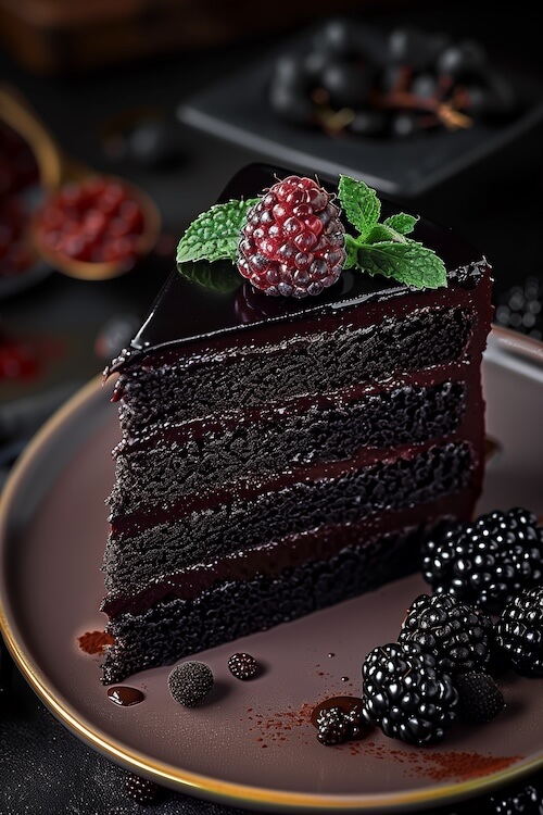 slice-of-dark-chocolate-cake-with-fresh-blackberries