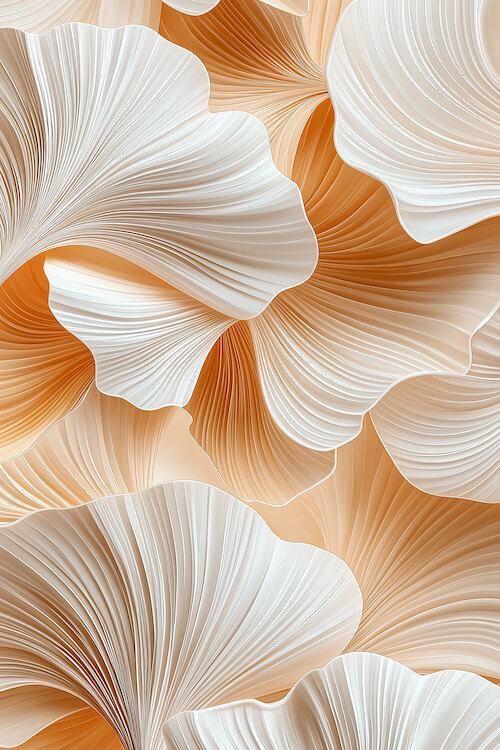 beautiful-abstract-pattern-of-large-white-and-peach-colored-petals