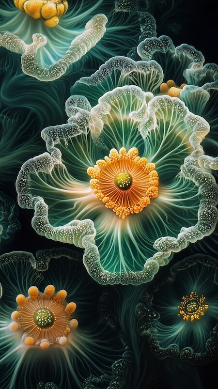 beautiful-underwater-alien-sea-anemones-with-fractal-patterns