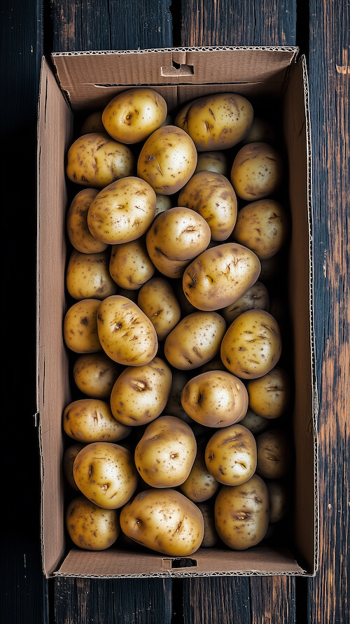 box-of-potatoes-on-a-dark-wood-surface