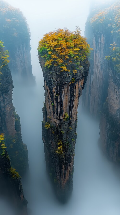 massive-cliff-face-surrounded-by-dense-fog-and-lush