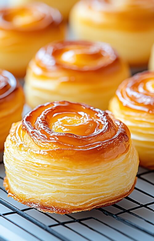 chou-pastries-on-a-wire-rack-glistening-with-a-golden-brown-glaze