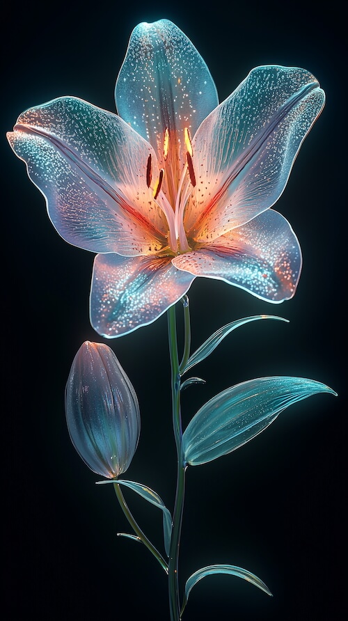 lily-flower-photography-with-bioluminescence-and-shadow-play