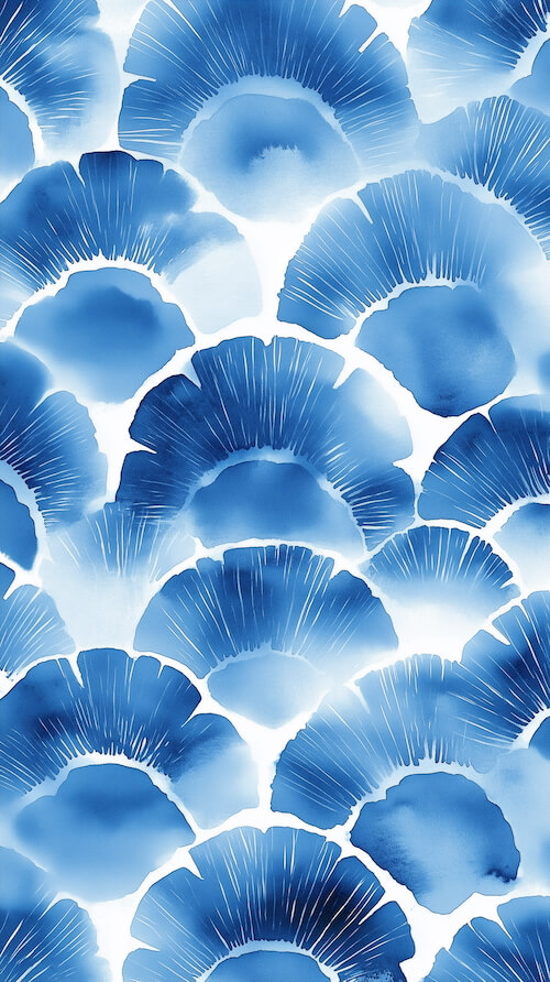 watercolor-blue-pattern-with-japanese-fan-shaped-elements