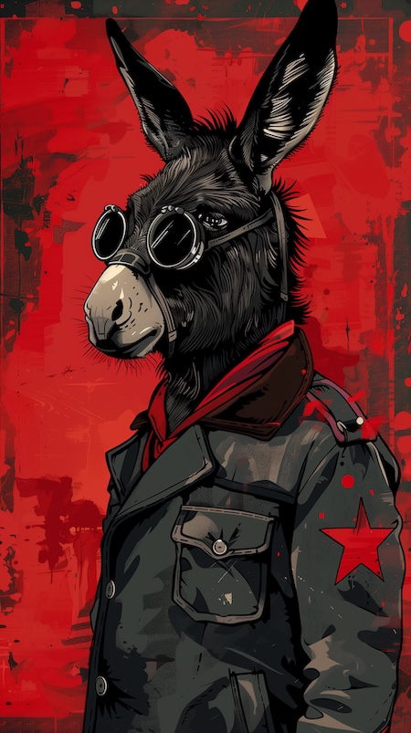 black-donkey-wearing-a-soviet-military-uniform-and-dark-glasses