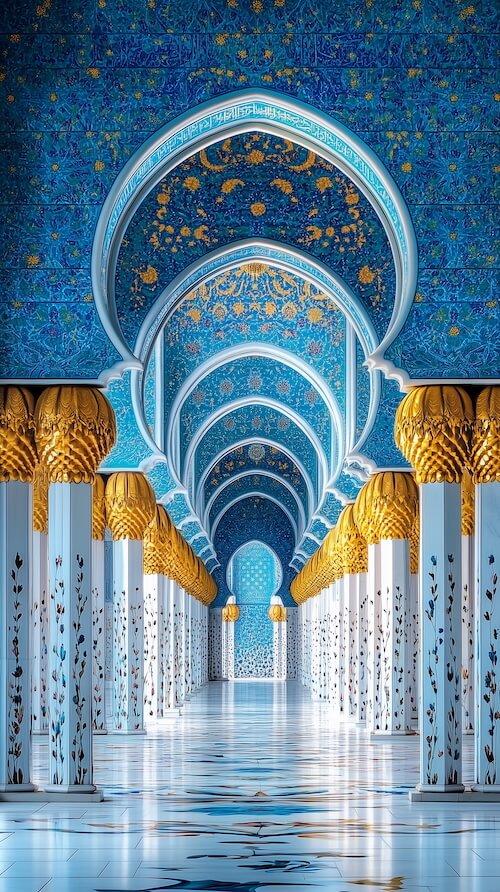 grand-arches-and-pillars-within-an-islamic-mosque