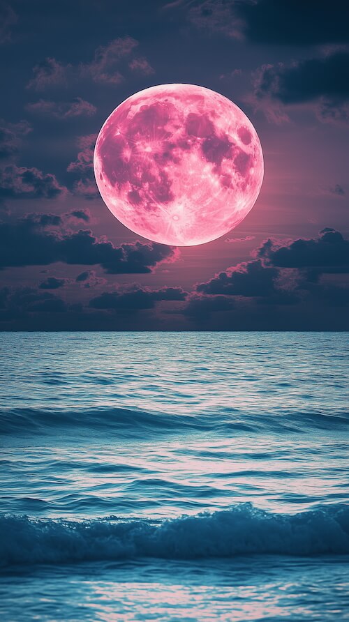 pink-moon-hangs-in-the-sky-with-a-sea-of-water-below-it