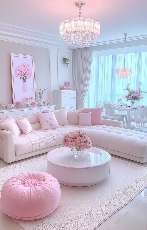 white-and-pink-luxury-living-room-with-a-large-white-sofa