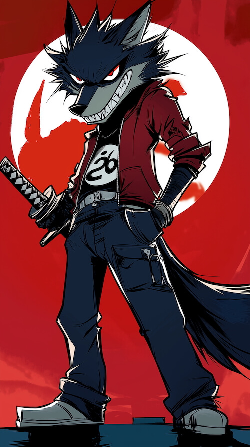 wolf-in-the-style-of-japanese-anime-wearing-dark-blue-jeans