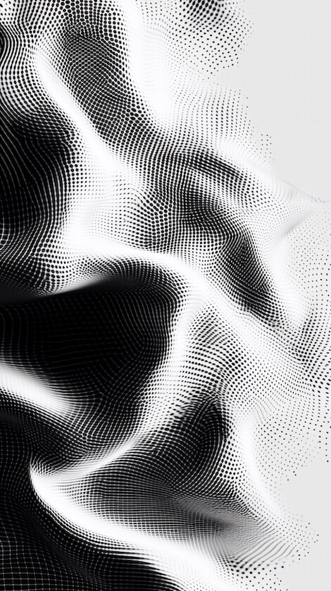 a-white-background-with-black-dots-in-the-shape-of-waves