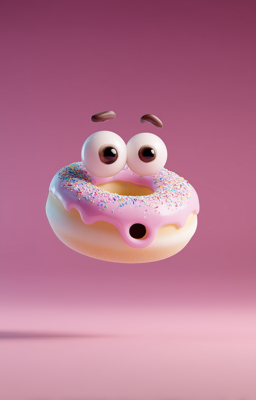 cute-cartoon-doughnut-with-eyes-and-a-mouth-flying-in-the-air