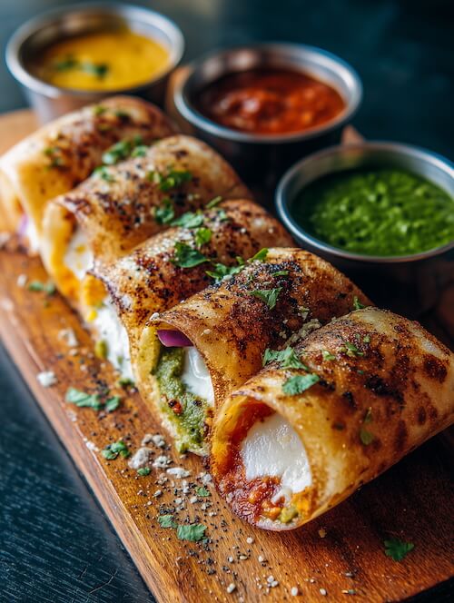 flaky-bread-rolls-stuffed-with-chicken-cheese-and-guacamole