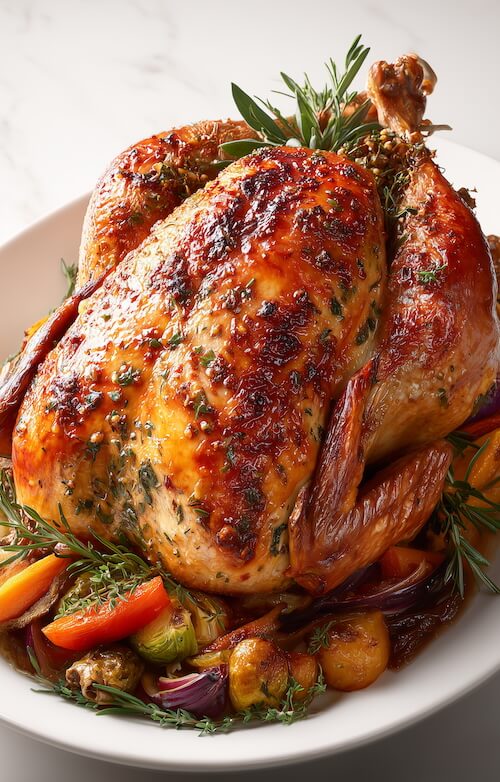 juicy-roast-turkey-in-a-very-large-white-serving-dish