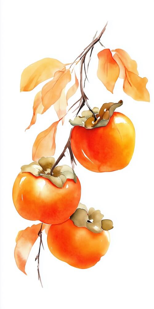 three-persimmons-that-have-just-ripened-in-autumn